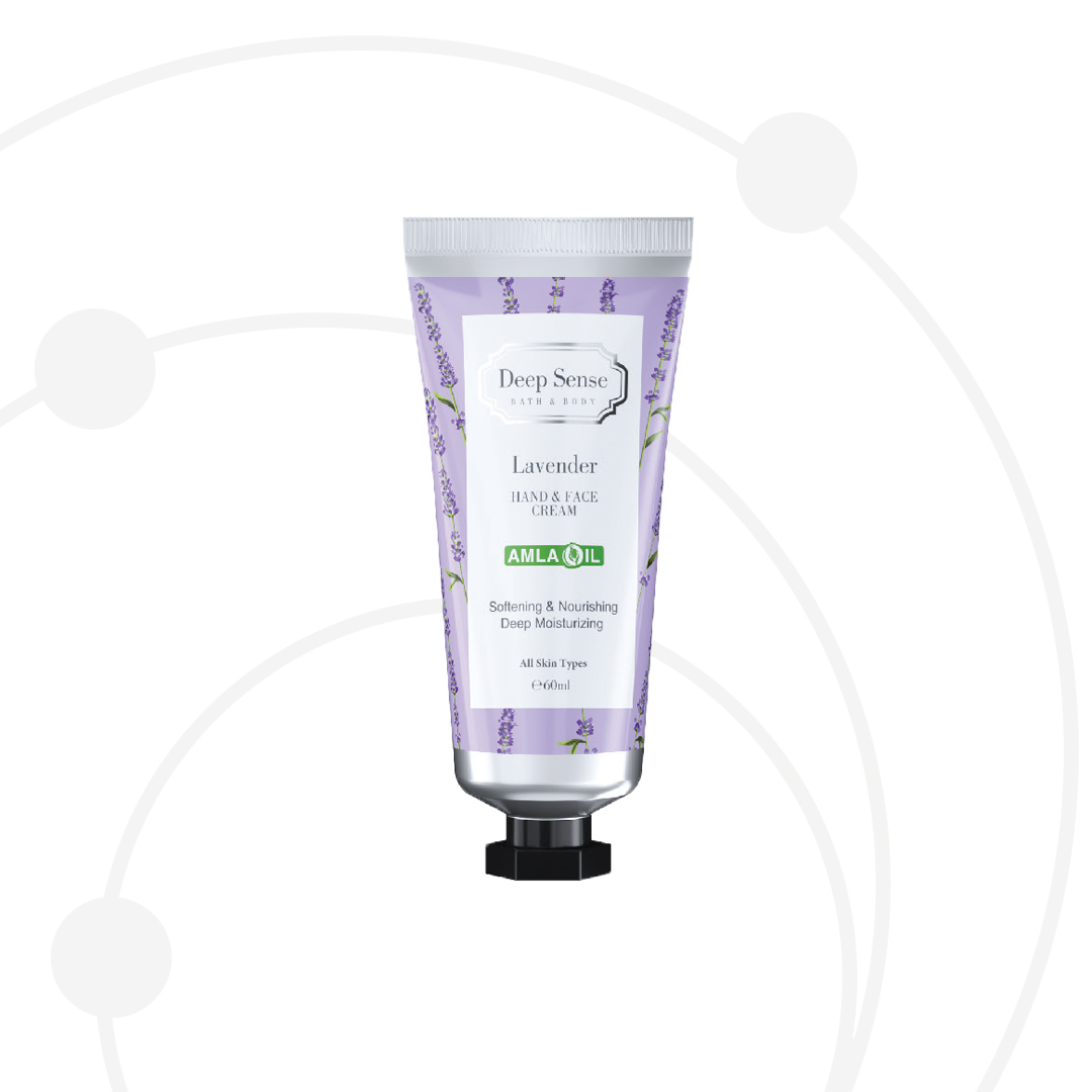 Deep Sense Lavender Moisturizing Hand and Face Cream